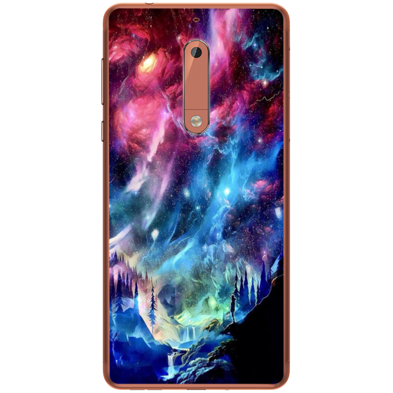 Чехол Uprint Nokia 5 Northern Lights