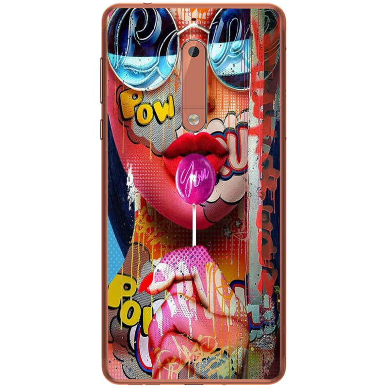 Чехол Uprint Nokia 5 Colorful Girl