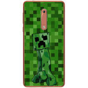Чехол Uprint Nokia 5 Minecraft Creeper