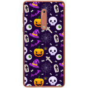 Чехол Uprint Nokia 5 Halloween Purple Mood