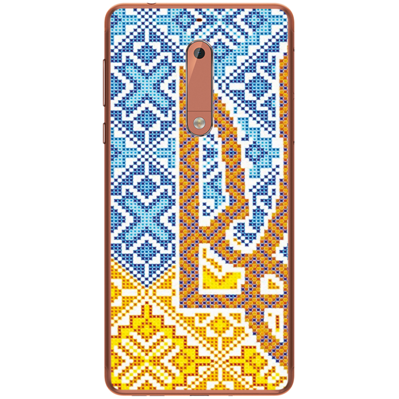 Чехол Uprint Nokia 5 Тризуб Вишивка