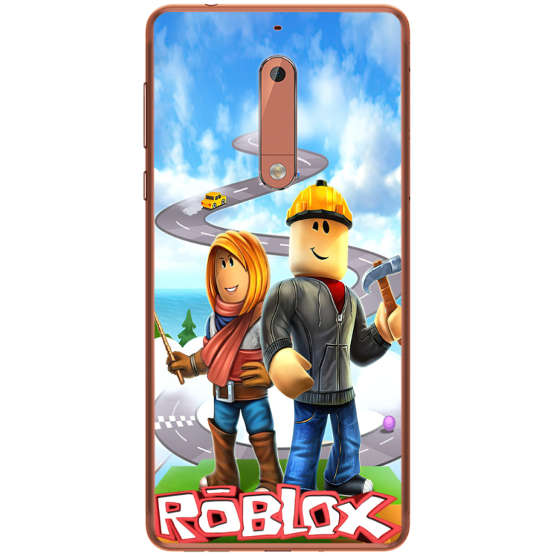 Чехол Uprint Nokia 5 Roblox Білдерман