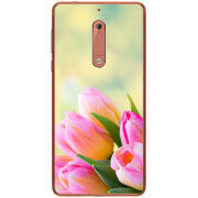 Чехол Uprint Nokia 5 Bouquet of Tulips