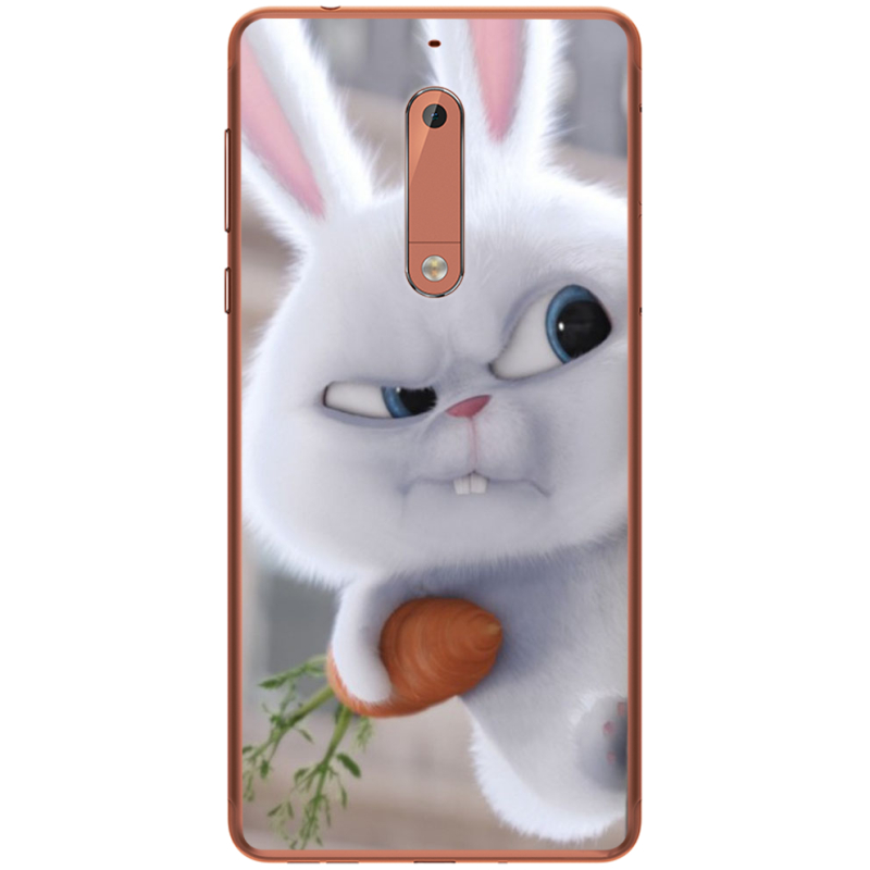 Чехол Uprint Nokia 5 Rabbit Snowball