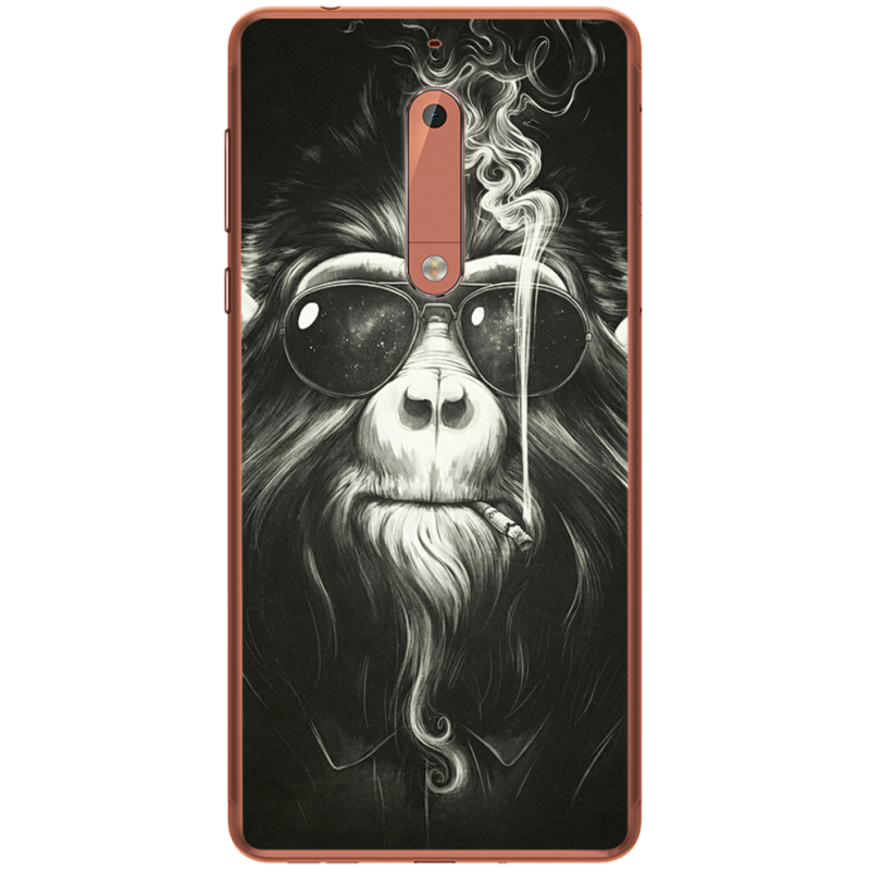 Чехол Uprint Nokia 5 Smokey Monkey