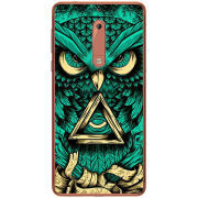 Чехол Uprint Nokia 5 Masonic Owl