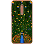 Чехол Uprint Nokia 5 Peacocks Tail