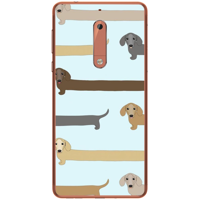 Чехол Uprint Nokia 5 Dachshund
