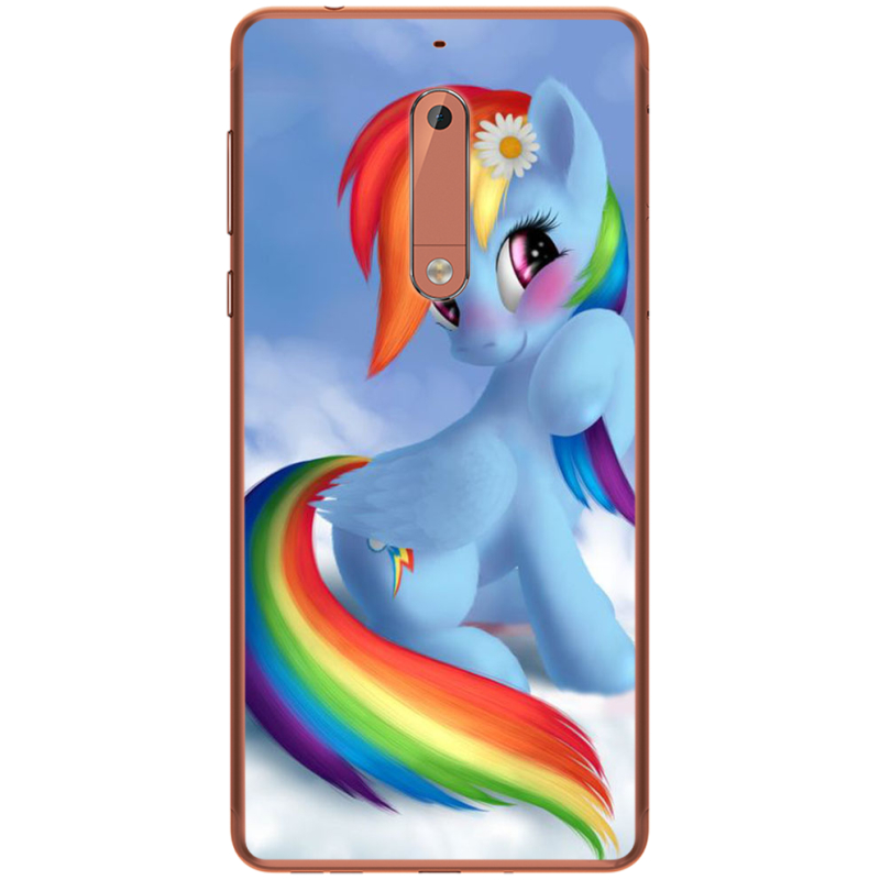 Чехол Uprint Nokia 5 My Little Pony Rainbow Dash