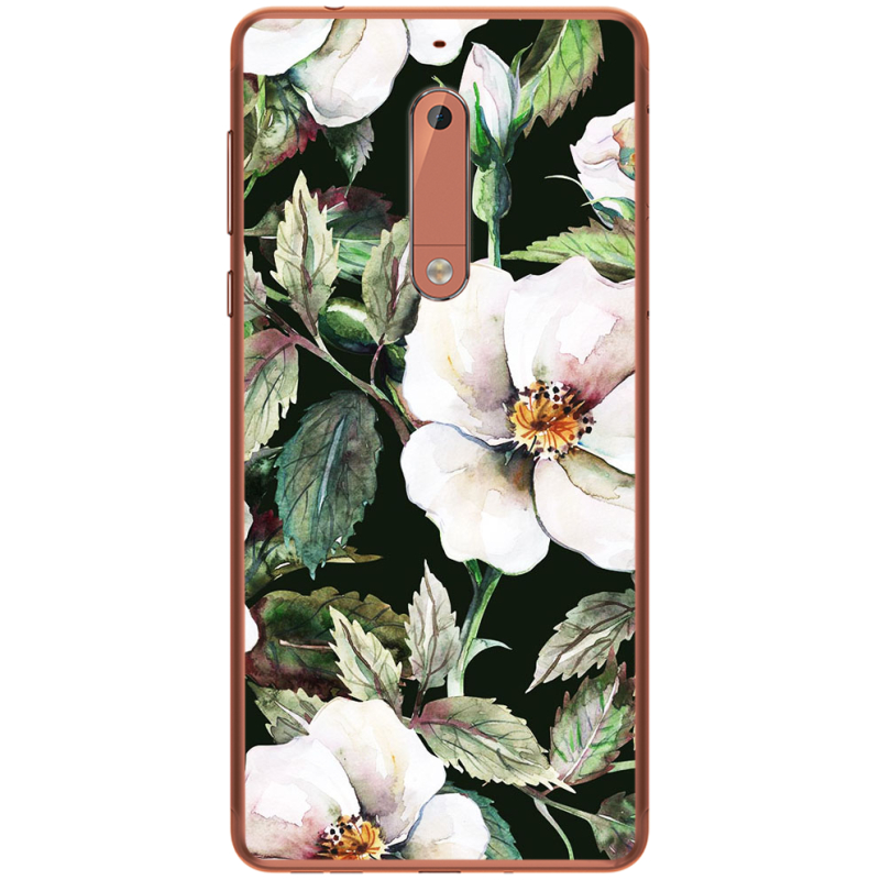 Чехол Uprint Nokia 5 Blossom Roses