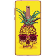 Чехол Uprint Nokia 5 Pineapple Skull
