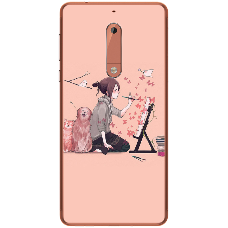 Чехол Uprint Nokia 5 