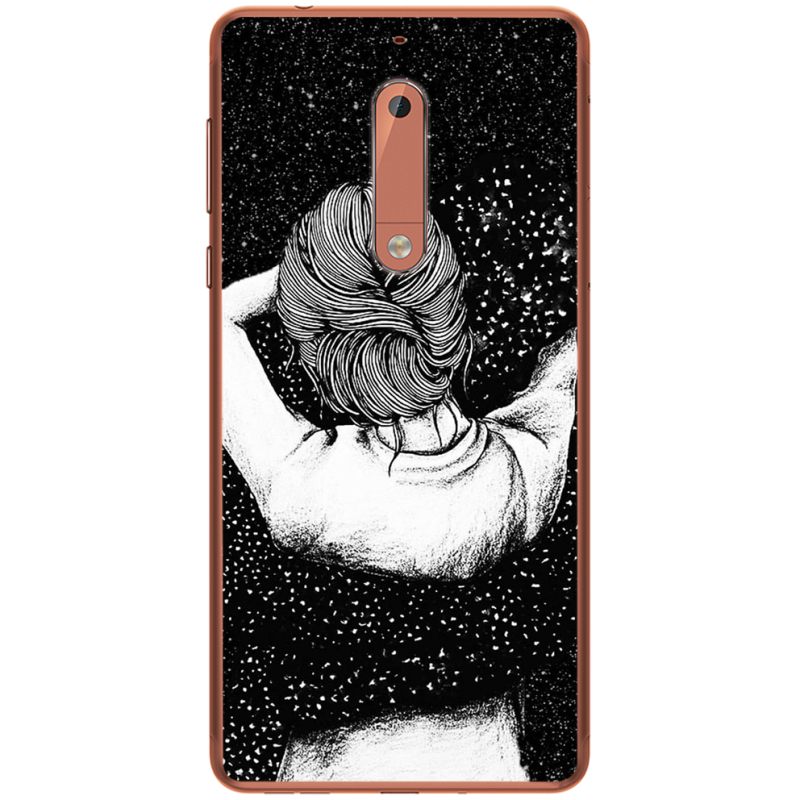 Чехол Uprint Nokia 5 Hugging Stars