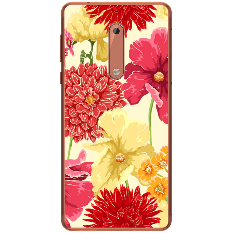 Чехол Uprint Nokia 5 Flower Bed