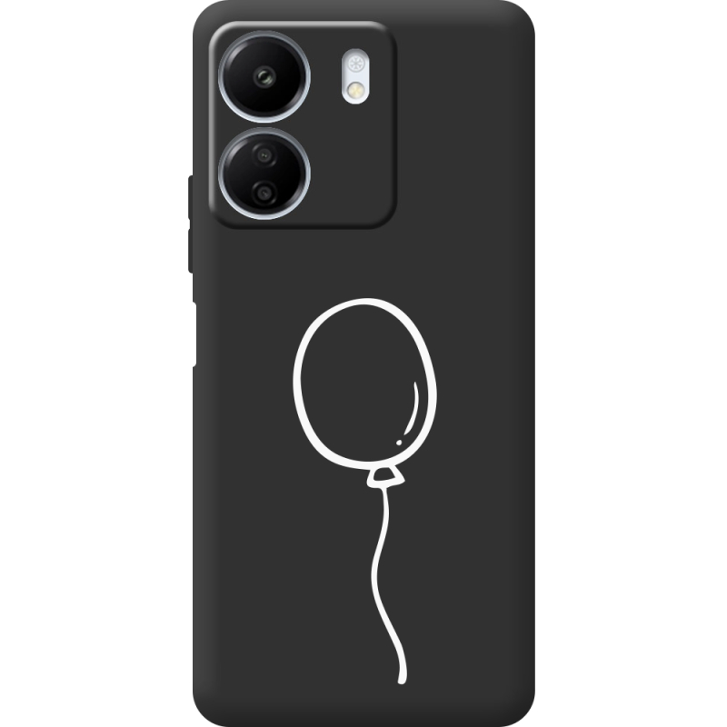 Черный чехол BoxFace Xiaomi Redmi 13C Balloon