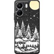 Черный чехол BoxFace Xiaomi Redmi 13C 