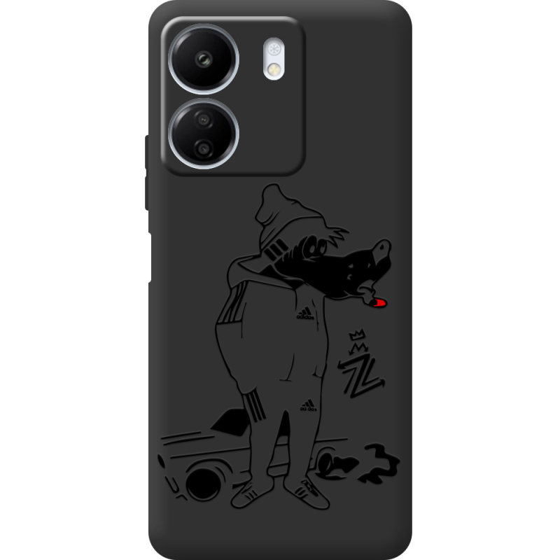 Черный чехол BoxFace Xiaomi Redmi 13C 