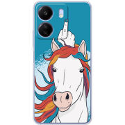 Чехол BoxFace Poco C65 Fuck Unicorn