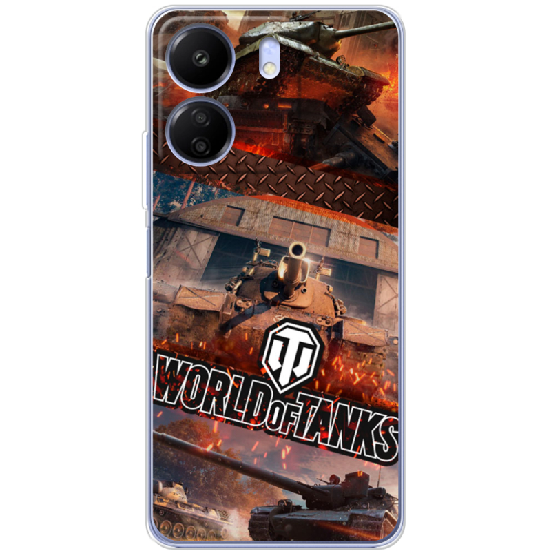 Чехол BoxFace Poco C65 World Of Tanks