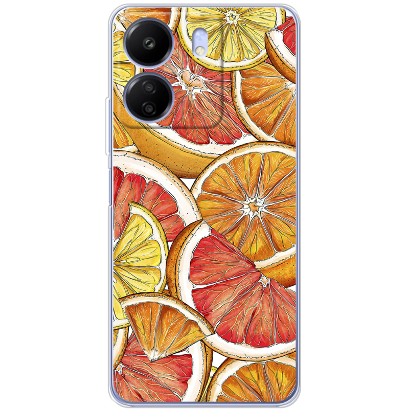 Чехол BoxFace Poco C65 Citrus Pattern