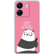 Чехол BoxFace Poco C65 Dont Touch My Phone Panda