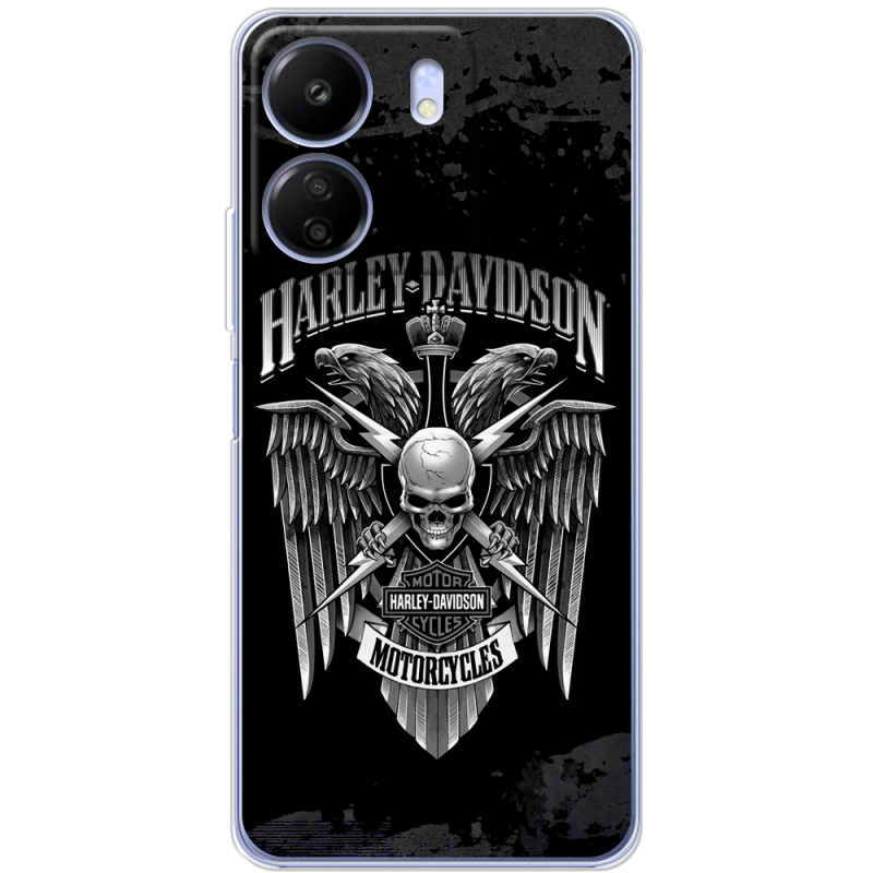 Чехол BoxFace Poco C65 Harley Davidson