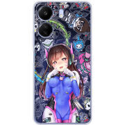 Чехол BoxFace Poco C65 Overwatch D.VA