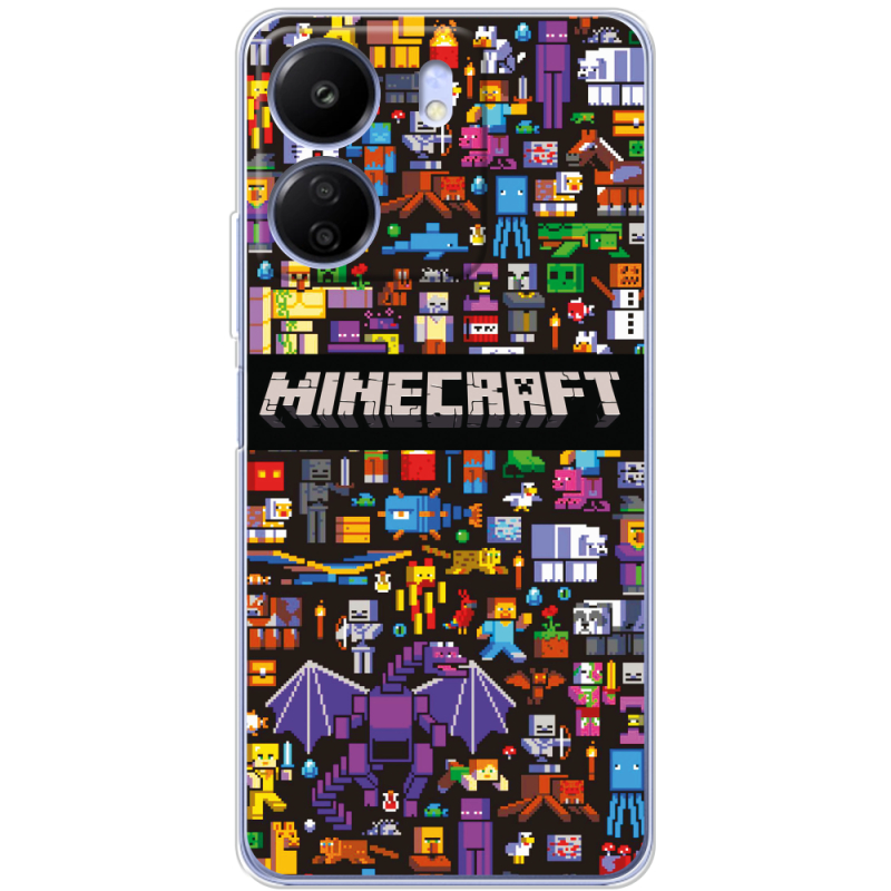 Чехол BoxFace Poco C65 Minecraft Mobbery