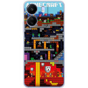 Чехол BoxFace Poco C65 Minecraft Lode Runner