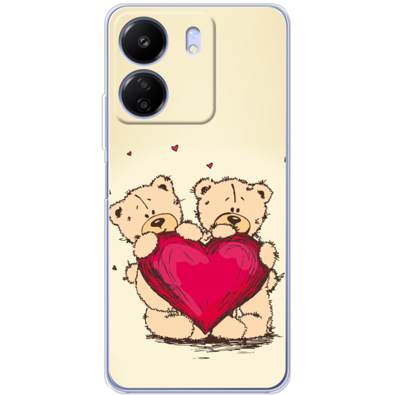 Чехол BoxFace Poco C65 Teddy Bear Love