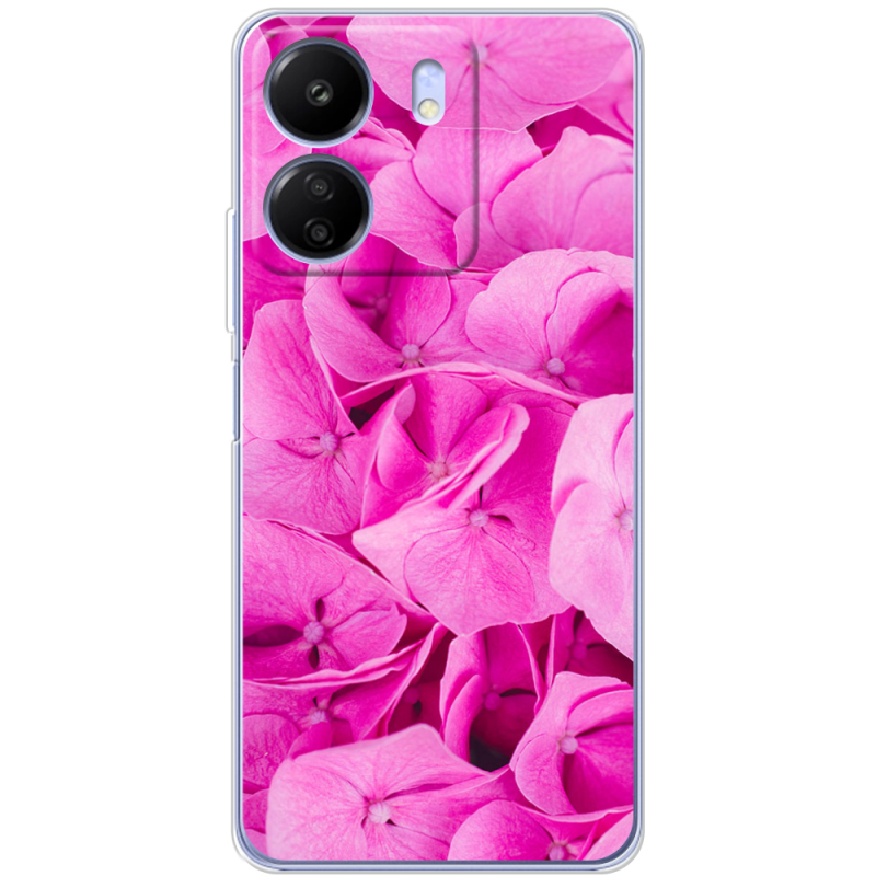 Чехол BoxFace Poco C65 Pink Flowers