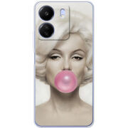 Чехол BoxFace Poco C65 Marilyn Monroe Bubble Gum