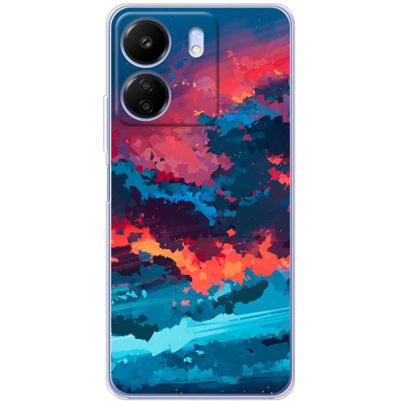 Чехол BoxFace Poco C65 Thunderclouds
