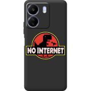 Черный чехол BoxFace Poco C65 No Internet