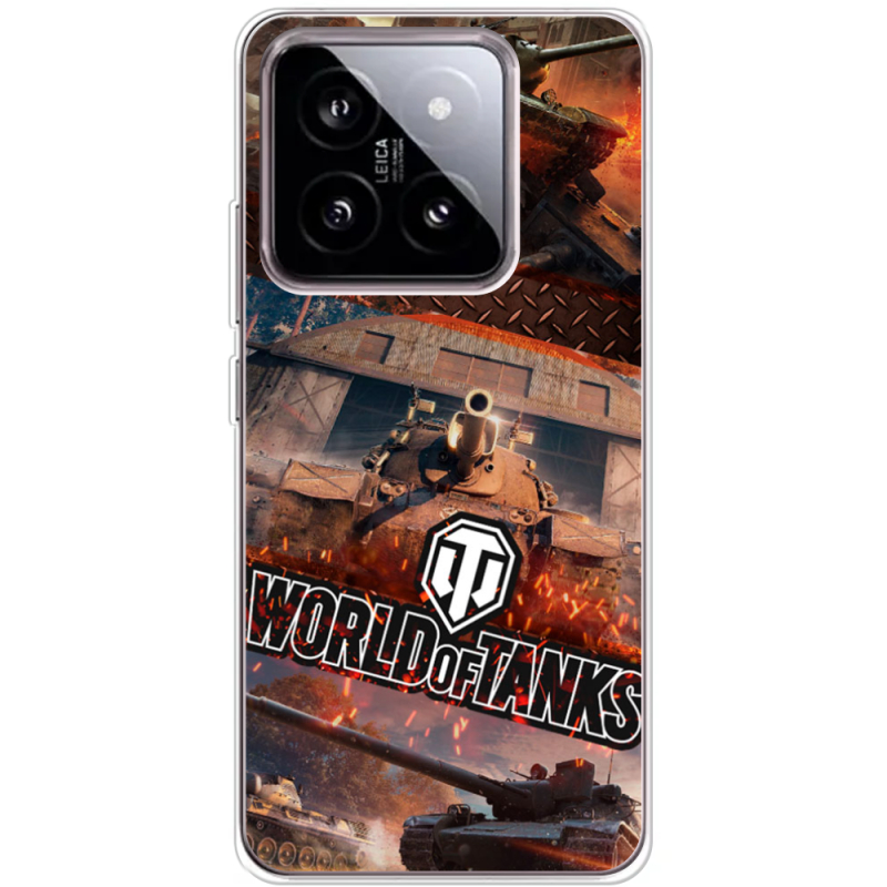 Чехол BoxFace Xiaomi 14 World Of Tanks