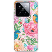 Чехол BoxFace Xiaomi 14 Birds in Flowers