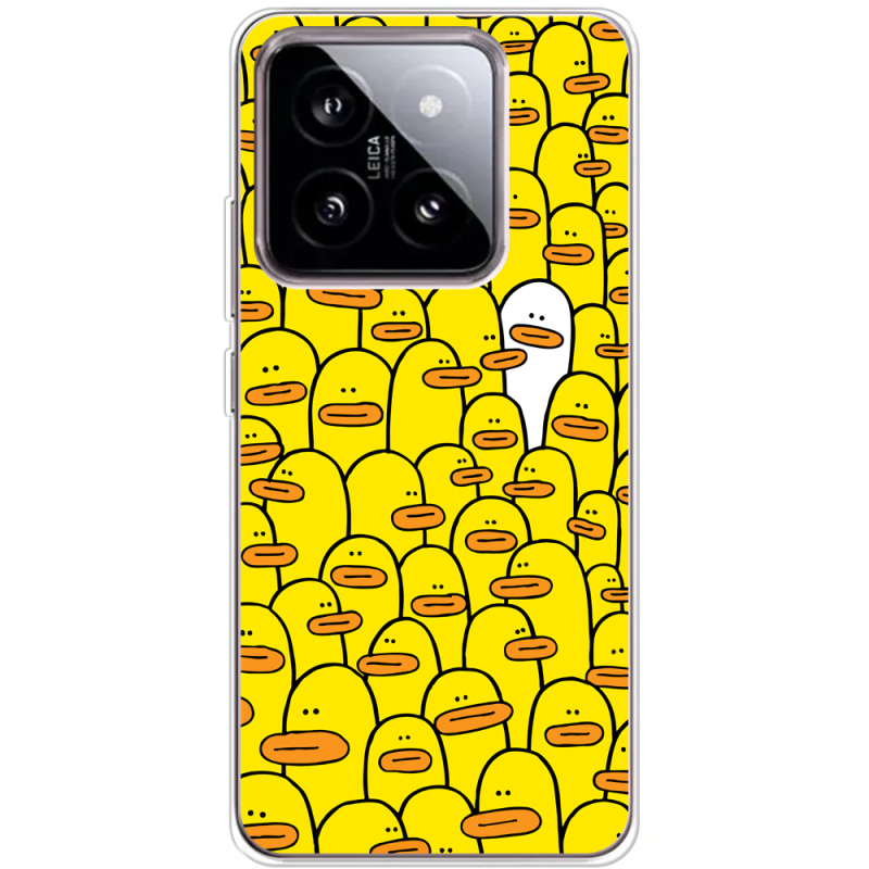 Чехол BoxFace Xiaomi 14 Yellow Ducklings