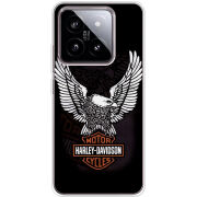 Чехол BoxFace Xiaomi 14 Harley Davidson and eagle