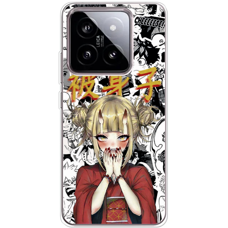 Чехол BoxFace Xiaomi 14 Himiko Toga - My Hero Academia