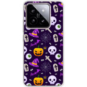 Чехол BoxFace Xiaomi 14 Halloween Purple Mood