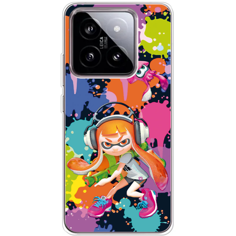 Чехол BoxFace Xiaomi 14 Splatoon Inklings