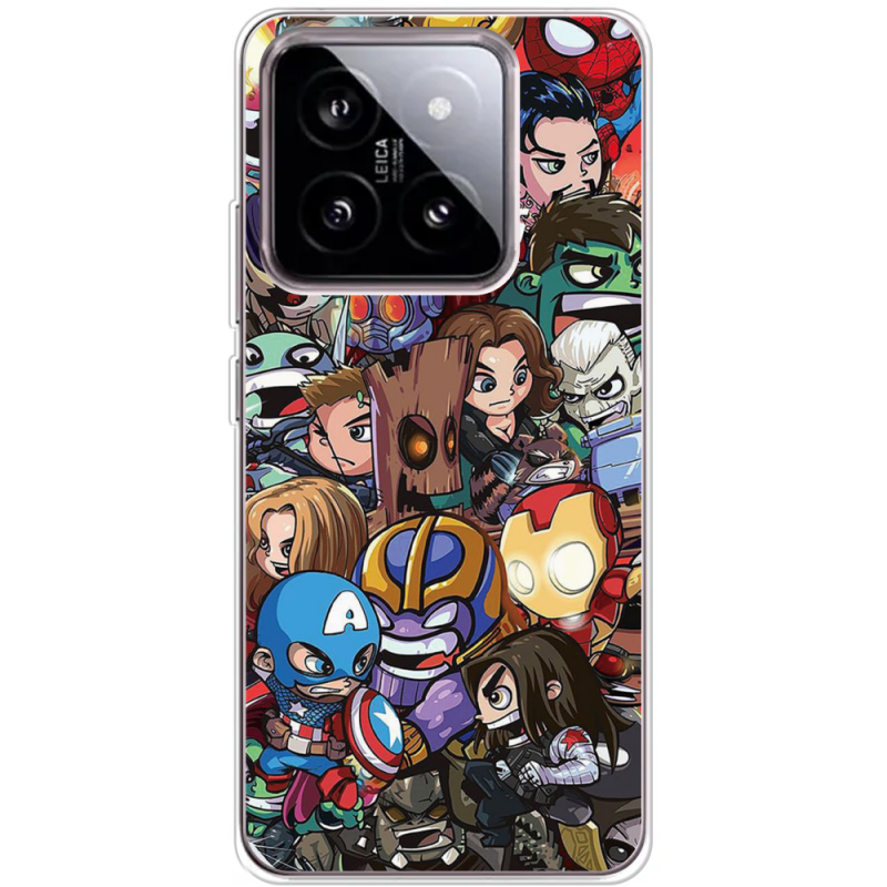 Чехол BoxFace Xiaomi 14 Avengers Infinity War