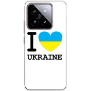 Чехол BoxFace Xiaomi 14 I love Ukraine