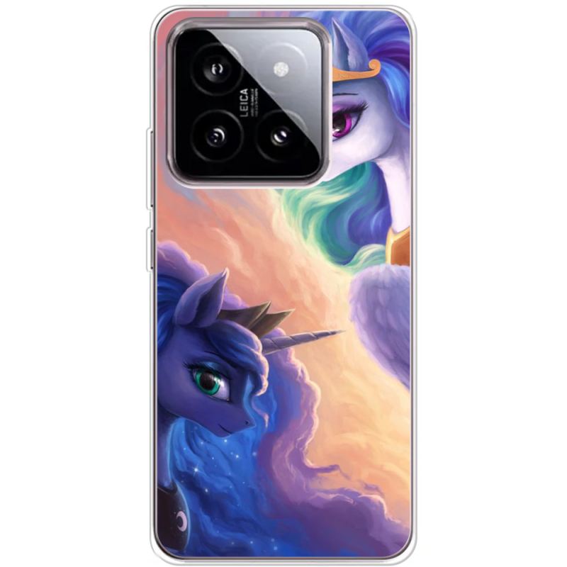 Чехол BoxFace Xiaomi 14 My Little Pony Rarity  Princess Luna