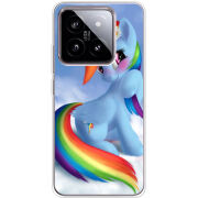 Чехол BoxFace Xiaomi 14 My Little Pony Rainbow Dash