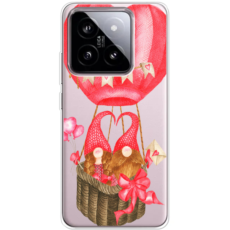 Прозрачный чехол BoxFace Xiaomi 14 Valentine Dwarfs