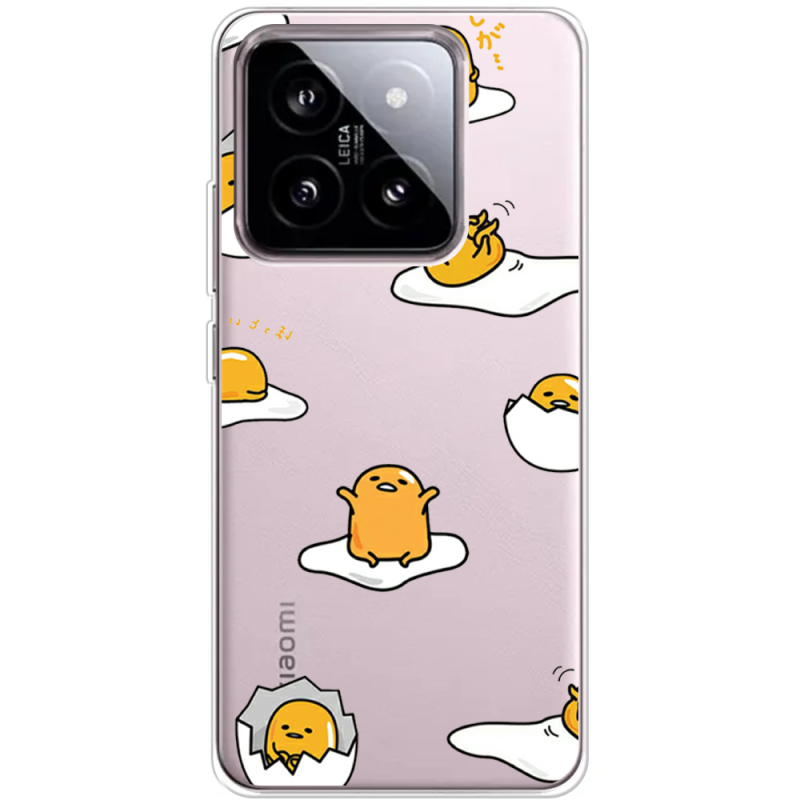 Прозрачный чехол BoxFace Xiaomi 14 Gudetama