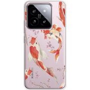 Прозрачный чехол BoxFace Xiaomi 14 Japanese Koi Fish