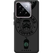 Черный чехол BoxFace Xiaomi 14 Dark Coffee