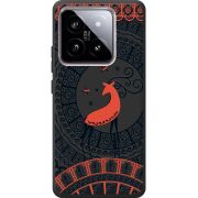 Черный чехол BoxFace Xiaomi 14 Ornament